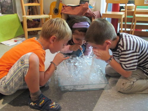 Warum bilden sich Schaumblasen?