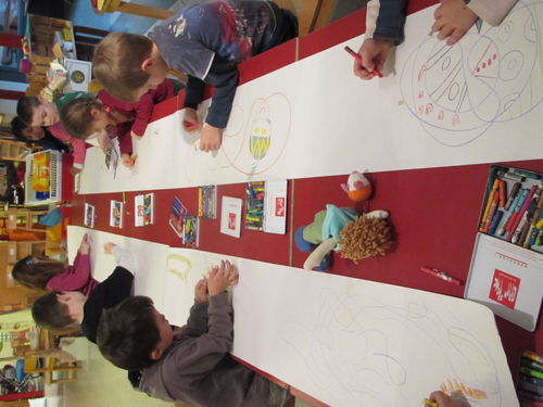 und dann aufs Papier bringen